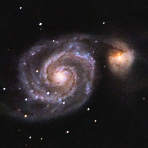 Whirlpool Galaxy, M 51, NGC 5194